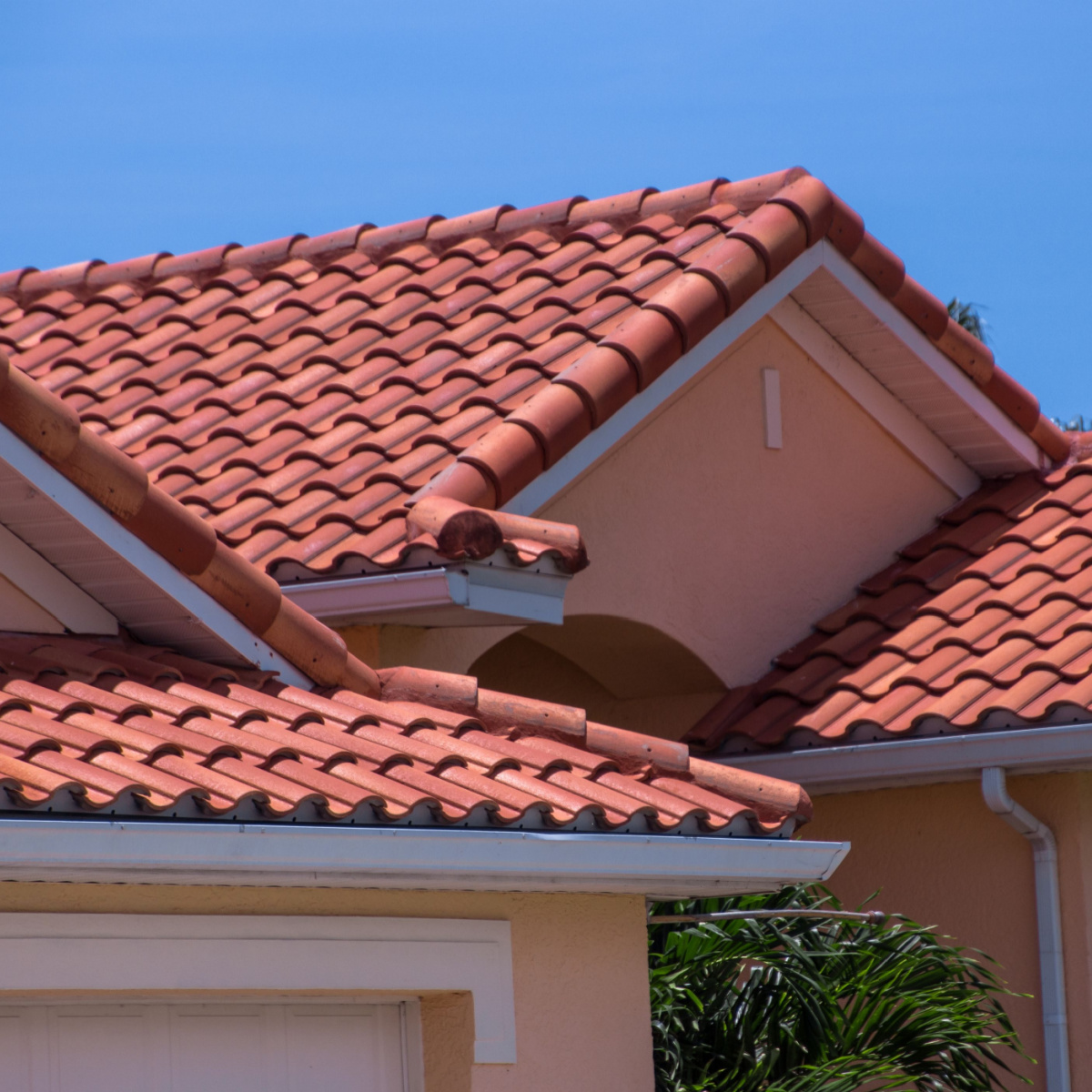 Spanish tile used for Cypress Roof Replacement