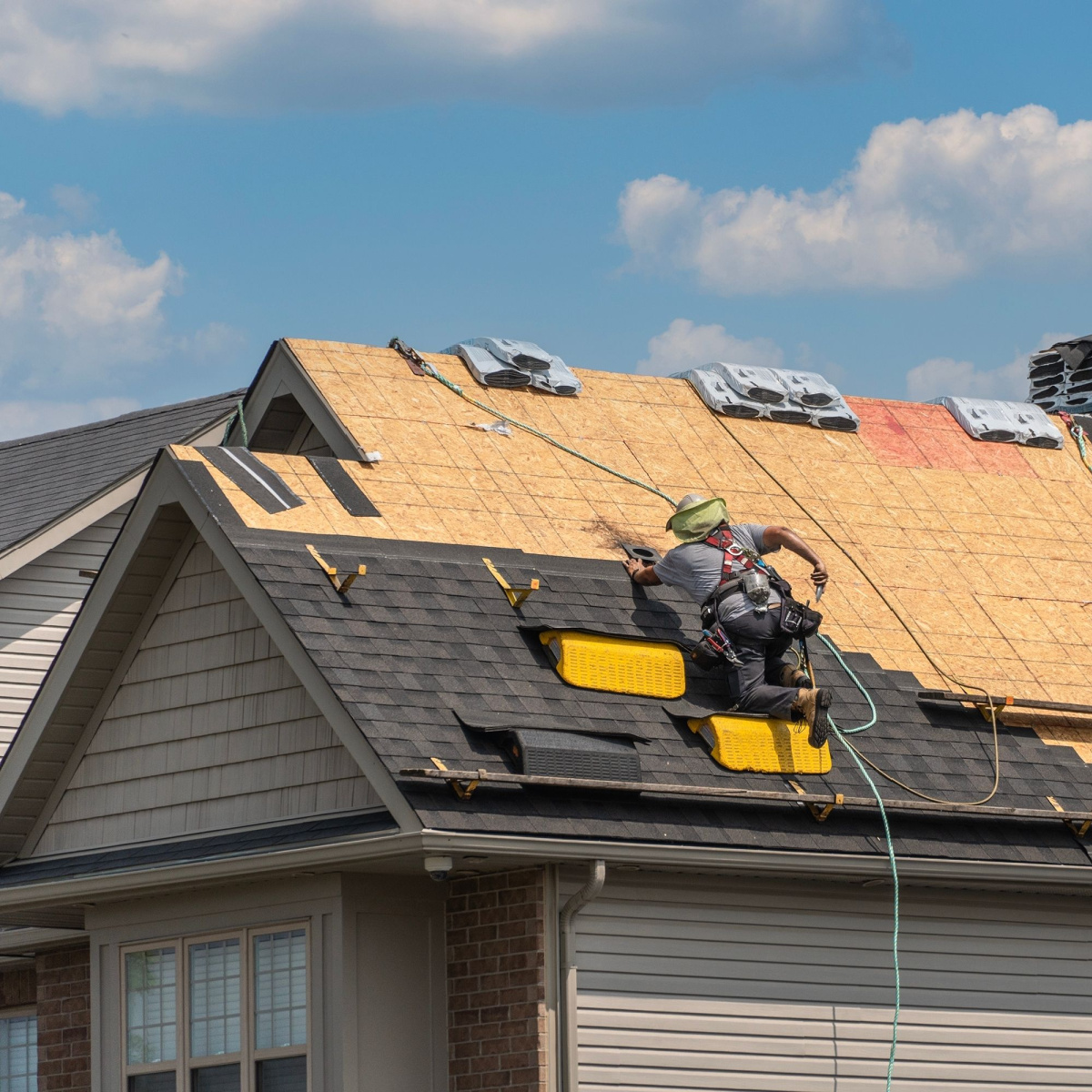 Get a new roof this new year with a Katy Station roof replacement!