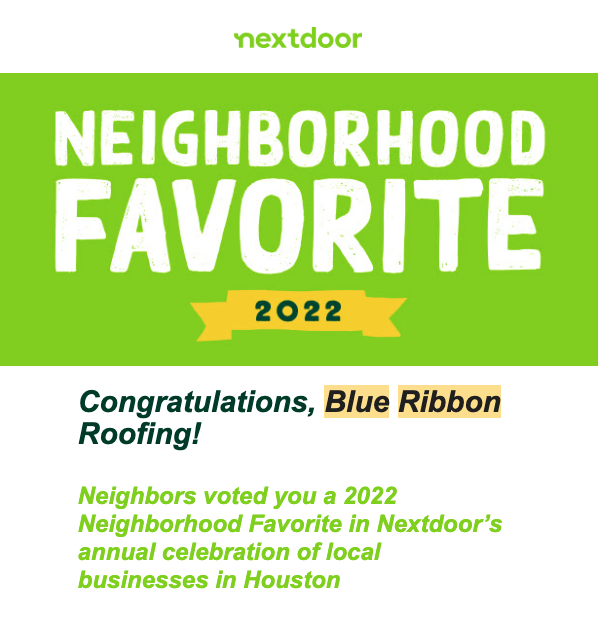 Nextdoor neighborhood favorite 2022 award